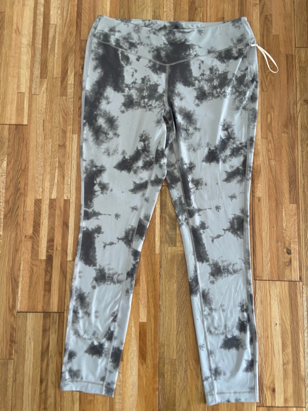 Indyeva Tie Dye High Waist Leggings | Size XL | Gray Black